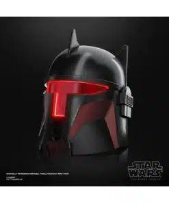 Star Wars Black Series Moff Gideon casco electrónico premium roleplay coleccionable.