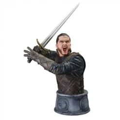 Juego de Tronos Jon Nieve busto 15 cm Batalla de los Bastardos coleccionable.