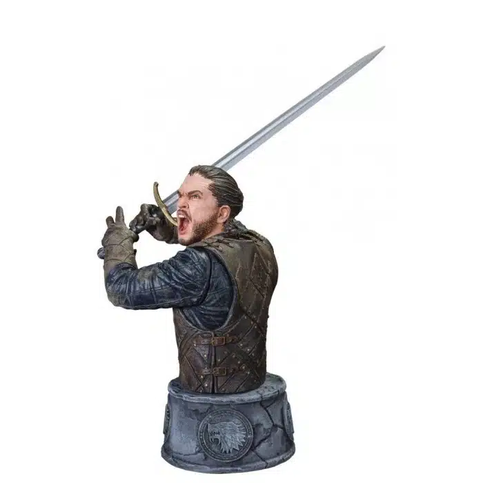 Jon Nieve busto 15 cm Juego de Tronos diseño épico decorativo.