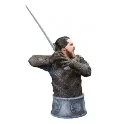 Busto Jon Nieve 15 cm inspirado en la Batalla de los Bastardos GOT.