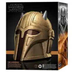 Star Wars The Black Series The Armorer casco electrónico réplica 1:1 coleccionable.