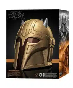 Star Wars The Black Series The Armorer casco electrónico réplica 1:1 coleccionable.