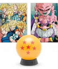 Dragon Ball Z puzzle 98 piezas Bola de 6 Estrellas coleccionable.