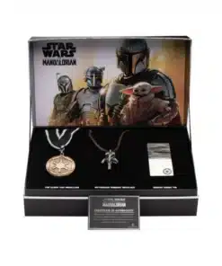 Star Wars The Mandalorian colgante Mythosaurio medalla Imperio Galáctico coleccionable.