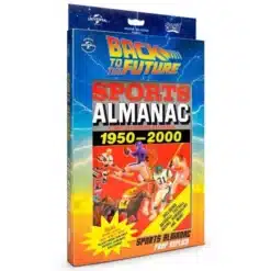 Back to the Future réplica almanaque deportivo Grays 1950–2000 coleccionable.