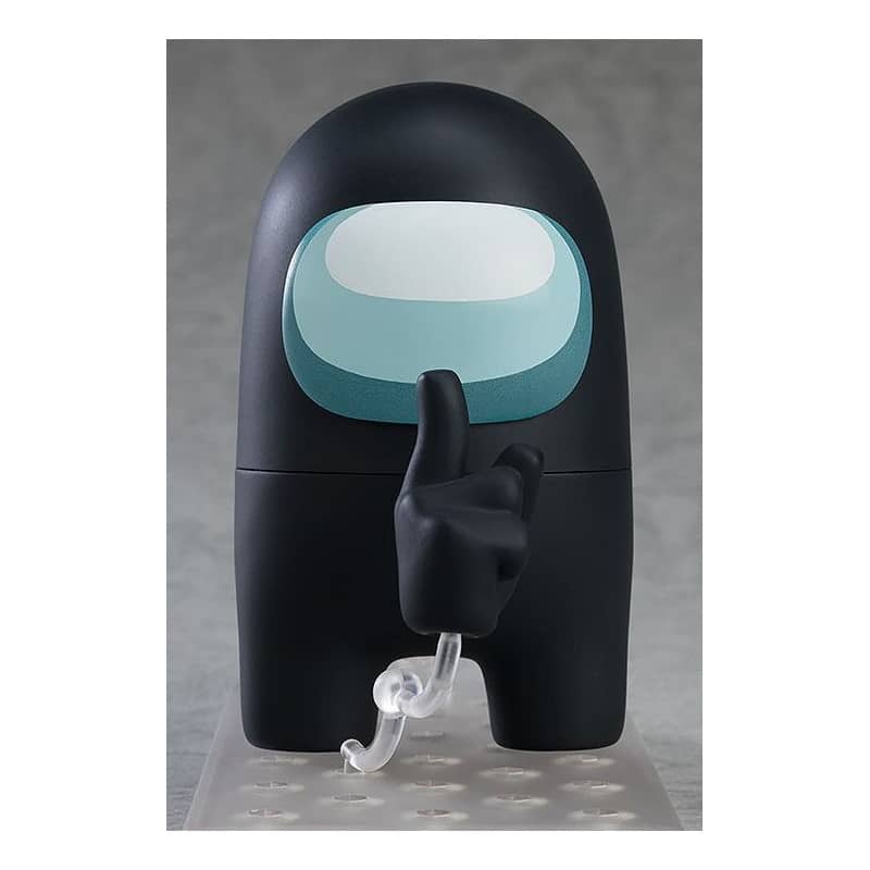 Among Us Crewmate negro figura 10 cm Nendoroid coleccionable.