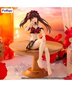 Date A Live V Kurumi Tokisaki Swimsuit Version figura 15 cm Noodle Stopper coleccionable.