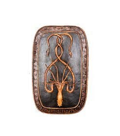 Game of Thrones escudo Kraken pin de zinc Casa Greyjoy coleccionable.