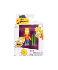 The Simpsons Bart Simpson figura 6 cm Wave 1 coleccionable.