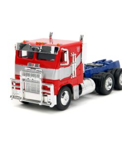 Optimus Prime Transformers vehículo metal 1:32 diseño clásico.