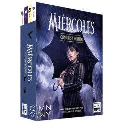 Miércoles Criaturas y Excluidos juego de cartas en castellano portada.