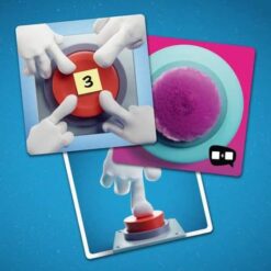 Juego de mesa One Finger componentes.