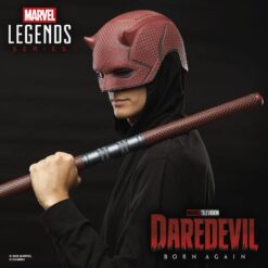 daredevil máscara bastón réplica 1:1 coleccionable