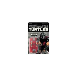 Tortugas Ninja ReAction Wave 11 Shredder figura 10 cm coleccionable retro oficial.