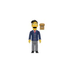 Figura Guy Smiley Barrio Sésamo ReAction Super7 estilo retro