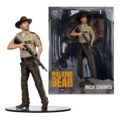 Figura Rick Grimes The Walking Dead estatua PVC serie culto
