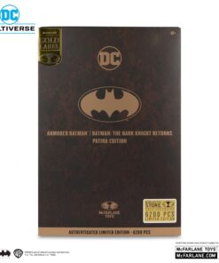 Figura Armored Batman DC Multiverse edición especial Patina