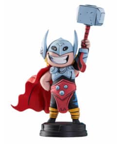 Figura Thor Marvel Animated Style estatua resina 13 cm