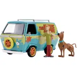 Furgoneta Mystery Machine Scooby Doo 1:24 con figuras coleccionable