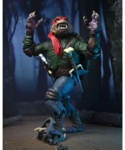 Figura Raphael Wolf Man TMNT articulada NECA