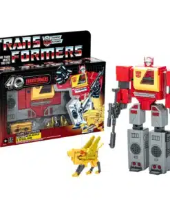 Figura Autobot Blaster Transformers Retro 18 cm coleccionable