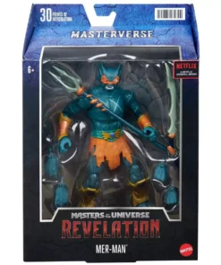 Figura Mer Man Revelation Masters del Universo Mattel coleccionable