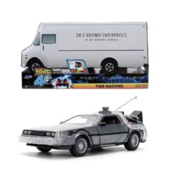 Replica DeLorean Regreso al Futuro 40th Anniversary 1:32 efecto hielo
