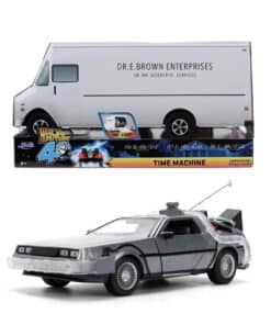 Replica DeLorean Regreso al Futuro 40th Anniversary 1:32 efecto hielo