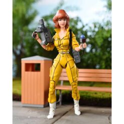 Figura April O’Neil Tortugas Ninja Mirage estilo cómic