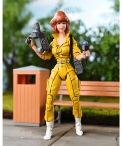Figura April O’Neil Tortugas Ninja Mirage estilo cómic