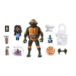 Figura Michelangelo Tortugas Ninja animada VHS