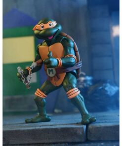 Figura Michelangelo TMNT VHS Ultimate NECA