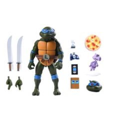 Figura Leonardo Tortugas Ninja animada VHS