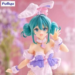 Figura Hatsune Miku White Rabbit Purple Color Ver.