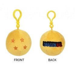 Llavero Dragon Ball peluche Bola 4 Estrellas