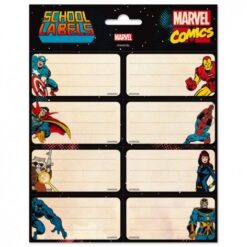 Etiquetas adhesivas Marvel Los Vengadores
