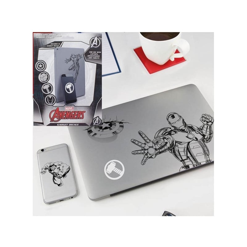 Set de pegatinas Marvel coleccionables