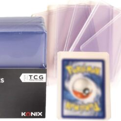 25 Fundas TCG Toploader protectores rígidos para cartas estándar ideales para juegos de mesa y coleccionistas.