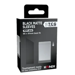 Fundas de cartas mate TCG 66 x 91 mm pack de 100 protectores ideales para juegos de mesa y coleccionistas de cartas.