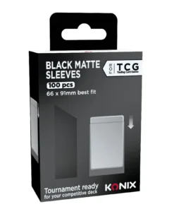 Fundas de cartas mate TCG 66 x 91 mm pack de 100 protectores ideales para juegos de mesa y coleccionistas de cartas.