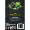 The Big Turtle Fundas Asia Premium 57,5 x 87 mm para juegos de mesa ideales para proteger cartas tamaño Asia.