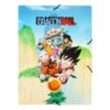 Carpeta con Solapas Erik Dragon Ball de cartón oficial ideal para organizar documentos y espacios frikis.