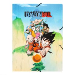 Carpeta con Solapas Erik Dragon Ball de cartón oficial ideal para organizar documentos y espacios frikis.
