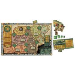 Mezo Juego de Mesa Kolossal Games juego narrativo de estrategia cooperativa ideal para ludotecas y coleccionistas.