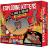 Exploding Kittens Juego de Tablero Edición Super Fan juego de mesa para grupos y familias con humor friki e interacción social.