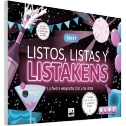 Listos, Listas y Listakens juego de mesa party para grupos y familias con retos rápidos y diversión social.