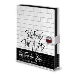Cuaderno Pink Floyd A5 Premium The Wall ideal para estudio y oficina con diseño musical icónico.