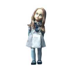 Muñeco M3GAN 25 cm de la línea Living Dead Dolls ideal para coleccionistas de terror.