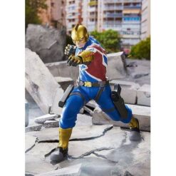 Figura Gladiator Super Crooks coleccionable con diseño anime para vitrinas frikis y estanterías.