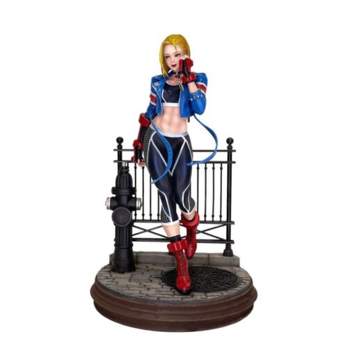 Figura Cammy Street Fighter 6 PVC de 28 cm ideal para coleccionistas de videojuegos.